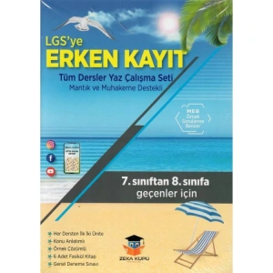 ZEKA KÜPÜ 8. SINIF  LGSYE ERKEN KAYIT TÜM DERSLER YAZ ÇALIŞMA SETİ