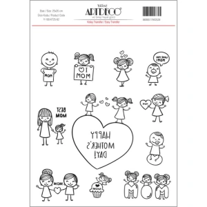 ARTDECO KOLAY TRANSFER 25X35CM DESEN NO:62