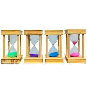 YLZ YLZ-016 AHŞAP KUM SAATİ 5 DK