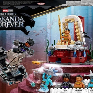 LEGO SUPER HEREOS 76213 KING NAMORS THRONE ROOM 355 PARÇA 7+