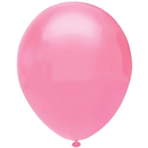 BALONEVİ 308945 BASKISIZ BALON PEMBE 100 LÜ