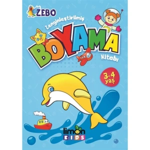 ZEBO ZENGİNLEŞTİRİLMİŞ BOYAMA KİTABI 3-4 YAŞ