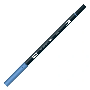 TOMBOW BRUSH ABT 533 GRAFİK KALEMİ PEACOCK BLUE