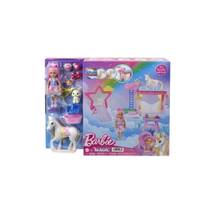 BARBİE HNT67 A TOUCH OF MAGIC CHELSEA VE PEGASUS OYUN SETİ