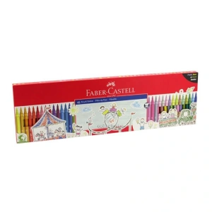 FABER CASTELL KLASİK KEÇELİ KALEM 48Lİ