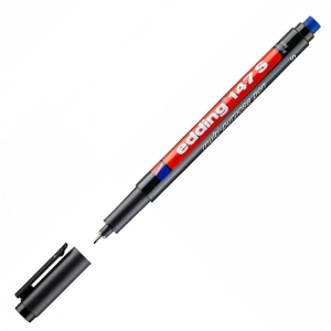 EDDING SİLGİLİ ASETAT KALEMİ ED14701 SİYAH (S)