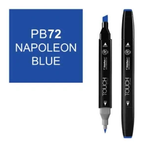 TOUCH TWIN PB72 ÇİFT UÇLU MARKER NAPOLEON BLUE