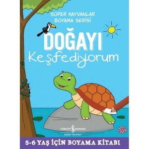 DOĞAYI KEŞFEDİYORUM - SÜPER HAYVANLAR BOYAMA SERİSİ
