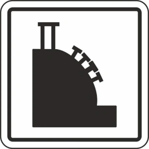 EKSTRAFİX 224 YÖNLENDİRME/UYARI LEVHASI 12x12cm KASA