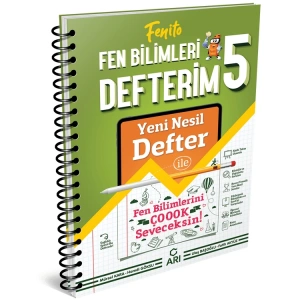 ARI 5. SINIF FENİTO FEN BİLİMLERİ DEFTERİM