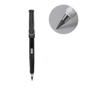 TEKNOPOİNT BİTMEYEN KAPAKLI KURŞUN KALEM SİYAH - TEKLİ