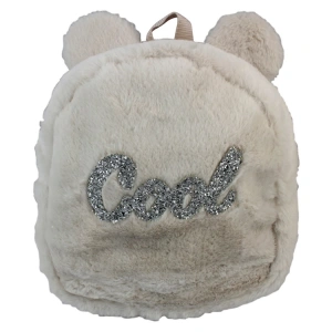 DOLPHIN PB-759-B KREM PELUŞ SIRT ÇANTASI