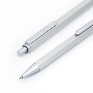 RHODIA SCRIPT 0.7mm HEXAGONAL ALÜMİNYUM GÖVDE TÜKENMEZ KALEM GÜMÜŞ