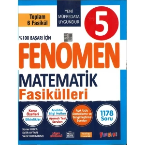 FENOMEN 5. SINIF MATEMATİK FASİKÜL SETİ 6 FASİKÜL