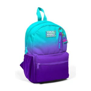 CORAL HIGH 23563 KIDS TURKUAZ MOR RENK GEÇİŞLİ İKİ BÖLMELİ MİNİK YUVA SIRT ÇANTASI