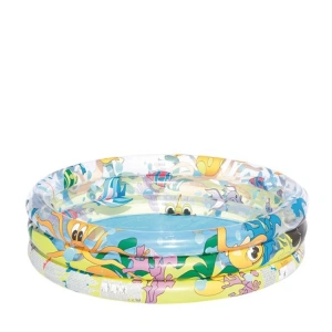 BESTWAY BW51009 ŞİŞME 3 HALKALI YUVARLAK DESENLİ ÇOCUK HAVUZU 122x25cm POŞETLİ