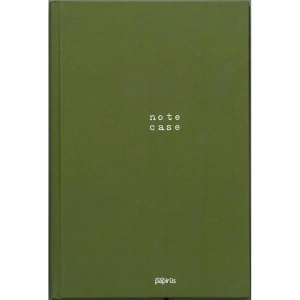 PAPİRÜS  NOTE CASE SERT KAPAK CİLTLİ 16X23 120YP. KARELİ DEFTER