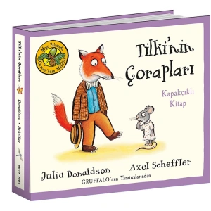 BETA KIDS  TİLKİNİN ÇORAPLARI - MEŞE PALAMUDU ORMANINDAN MASALLAR (KAPAKÇIKLI KİTAP)