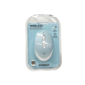 EVEREST SM-BT10 USB MAVİ 2İN1 BLUETOOTH VE 2.4GHZ KABLOSUZ MAUSE