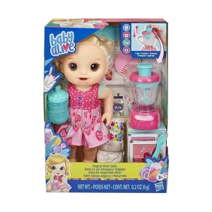HASBRO E6943 BABY ALIVE BEBEĞİM VE SİHİRLİ MİKSERİ  SARIŞIN