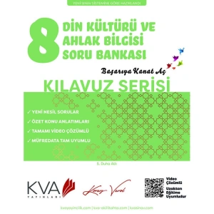 KORAY VAROL AKADEMİ KILAVUZ SERİSİ 8. SINIF DİN KÜLTÜRÜ VE AHLAK BİLGİSİ SORU BANKASI