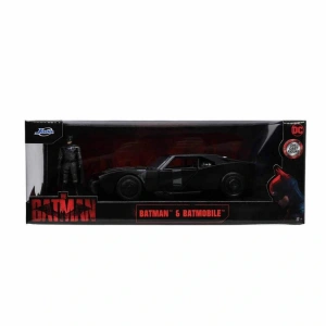 SİMBA JADA 3215010 BATMAN BATMOBILE 1:24  DIE CAST FİGÜR METAL ARABA 8+