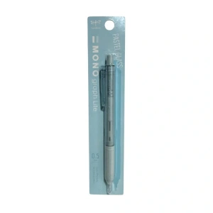 TOMBOW MONO GRAPH  MEKANİK KURŞUN KALEM 0.5MM LITE PASTEL GLASS- CAM MAVİ XCSH-MGL407LPK