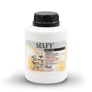 RİCH SLF-1250-09598 SELFY DECOR VERNİKLİ AKRİLİK BOYA 1250cc.BEYAZ
