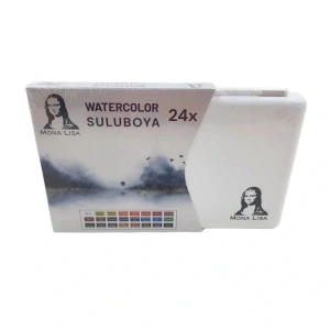 SÜDOR MONA LİSA MW24 PROFESYONEL SULU BOYA SETİ PLASTİK KUTULU 24LÜ