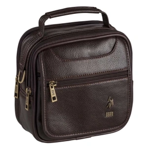 U.S POLO PLEVR6762 EVRAK ÇANTASI KAHVE KÜÇÜK BOY