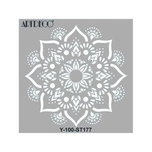 ARTDECO STENCİL 30X30CM MANDALA 177