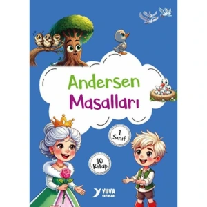 ANDERSEN MASALLARI 10 KİTAP SET + SORU KİTABI  ( 1. SINIFLAR İÇİN)