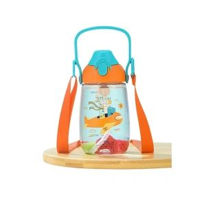 UZSPACE TRITAN PİPETLİ MATARA 2201 500 ML SUNSHINE ORANGE