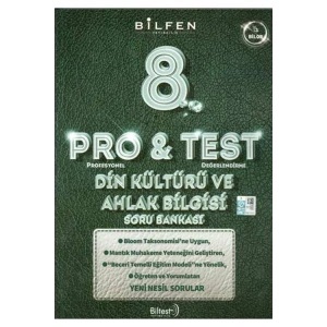 BİLFEN 8. SINIF LGS PROTEST DİN KÜLTÜRÜ VE AHLAK BİLGİSİ SORU BANKASI