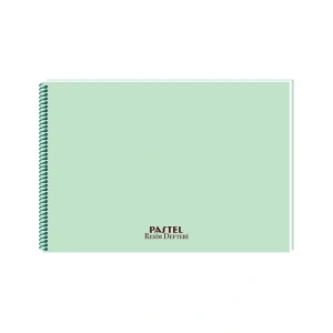 KESKİN PASTEL 25X35 SPİRALLİ PP.KAPAK RESİM DEFTERİ 20 YP.