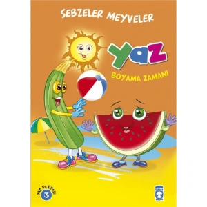 SEBZELER MEYVELER - YAZ BOYAMA ZAMANI