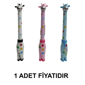 MUNİS-1161 JEL KALEM ZÜRAFA ŞEKİLLİ