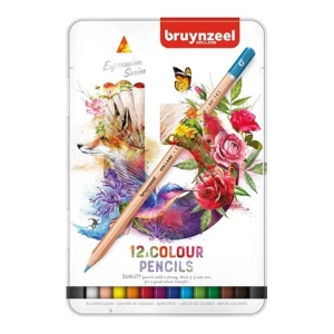 BRUYNZEEL EXPRESSION KURU BOYA KALEM SETİ 12li - B60312012