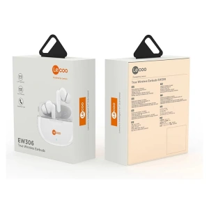 LENOVO LECOO EW306 KABLOSUZ BEYAZ MİKROFONLU KULAK İÇİ KULAKLIK