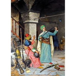 KESKİN 68x48 1000 PARÇA PUZZLE/YAPBOZ SİLAH TÜCCARI