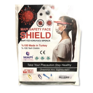 MAPİ 204 60 00 MP180 HAREKETLİ SPERLİK YÜZ KORUYUCU MASKE BEYAZ