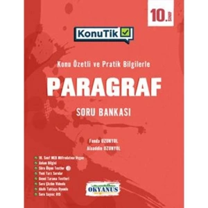 OKYANUS 10. SINIF KONUTİK PARAGRAF SORU BANKASI