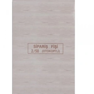 DİLMAN SİPARİŞ FİŞİ 3/50 OTOKOPİLİ 3 NÜSHA