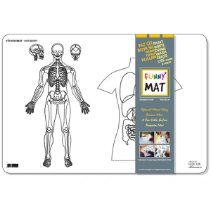 AKADEMİ ÇOCUK - FUNNY MAT - VÜCUDUMUZ 48x33,5cm