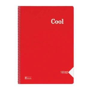 KESKİN COOL PP KAPAK SPİRALLİ DEFTER A4 160 YP. ÇİZGİLİ
