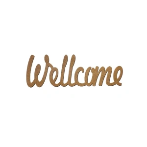 TEKNOPOİNT AHŞAP HOBİ OBJE 08- WELLCOME