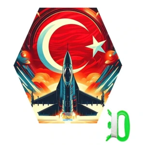 GÜNEŞ HK3013 AY YILDIZ JET UÇURTMA