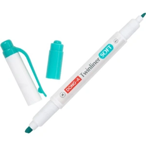 DONG-A TWINLINER SOFT FOSFORLU KALEM ZÜMRÜT YEŞİLİ NO:55