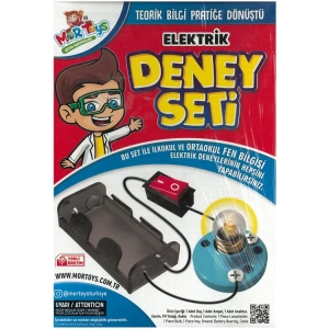 MORTOYS 9752 ELEKTRİK DENEY SETİ KUTULU