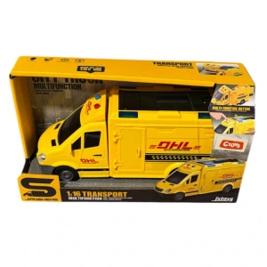 CTOY-JS126F JIANSHENG IŞIKLI SESLİ PİLLİ TRANSPORT ARACI 1:16 3+